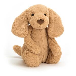 NWT Jellycat Bashful Toffee Puppy